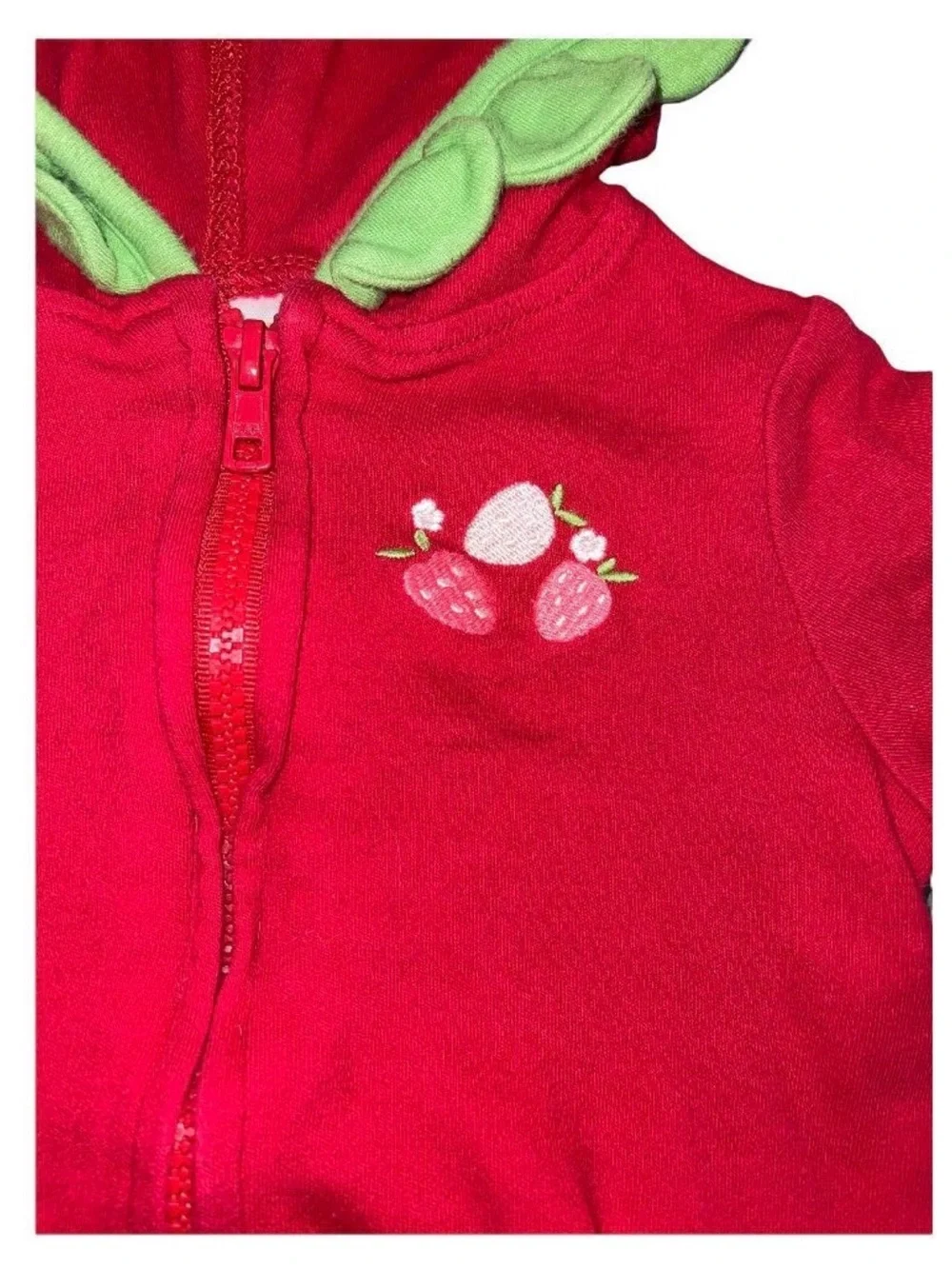 Gymboree Baby Girl Strawberry Hooded Sweatshirt